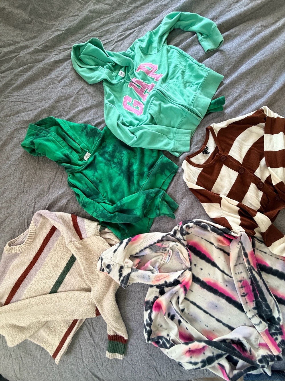 Girls Fall Clothing Bundle Gap Art Class Sweaters Hoodies Size 10 12